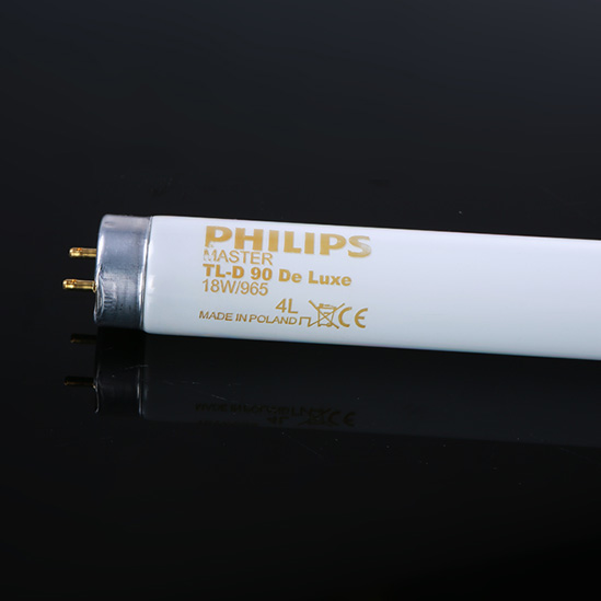 D65對(duì)色燈管Philips MASTER TL-D 90 De Luxe 18W/965